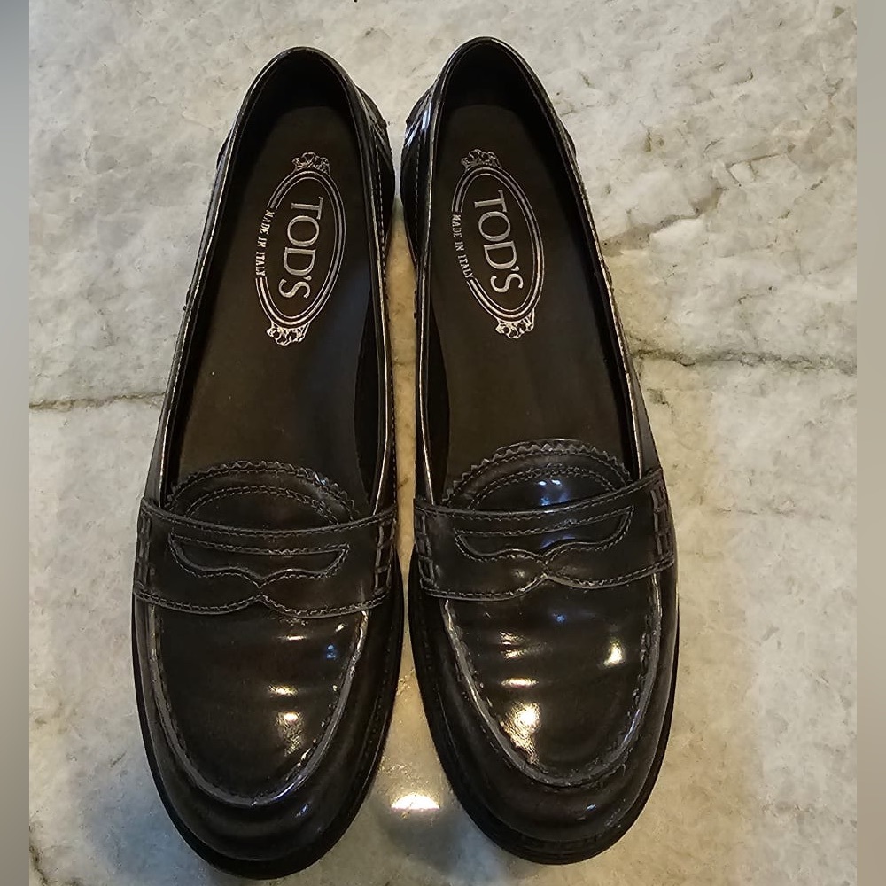 Tod’s Patent Leather Loafers